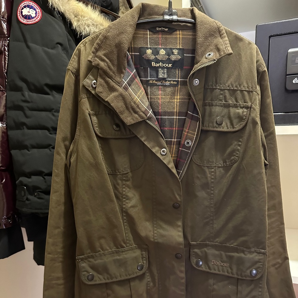 Barbour wax women's coat